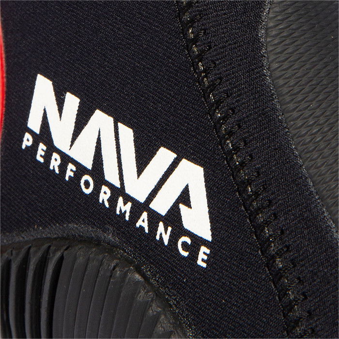 2024 Nava Performance 5mm Neoprene Zipped Boots NAVABT02 - Black